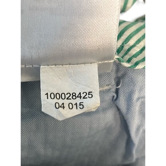 Brooks Brothers 346 Green & White Striped Cotton Mens Shorts W33 - Picture 5 of 8